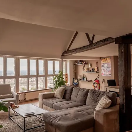 Duplex Atypique Dans La Cite Medievale Laon Esterno foto
