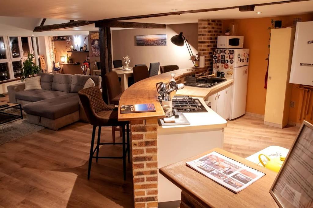 Duplex Atypique Dans La Cite Medievale Apartment